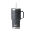 YETI Rambler® 25 oz (710 ml) Straw Mug Charcoal